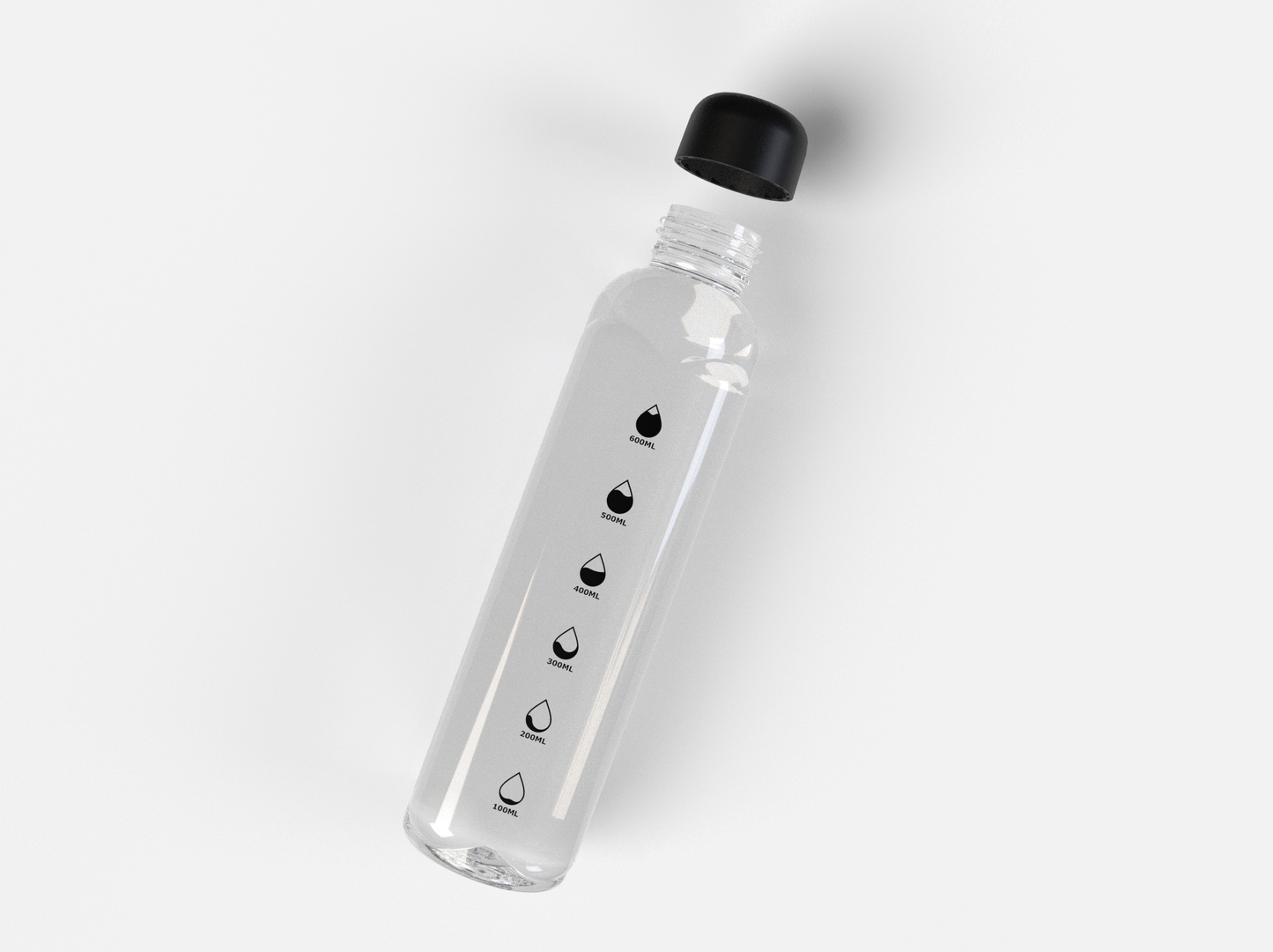 plastic water bottle